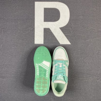 LUV TRAINER SNEAKER RUBBER MONOGRAM MINT VIRGIL ABLOH