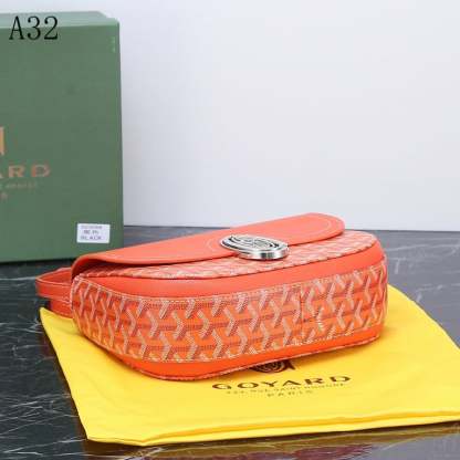 GY SEAL CLASP THE 233 BAG ORANGE 25CM