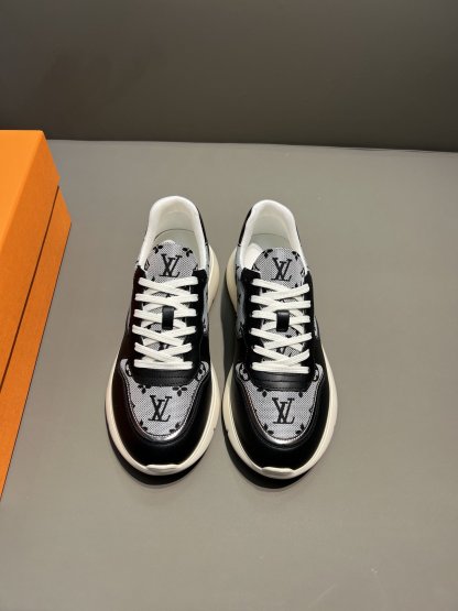 LUV RUN AWAY SNEAKER IRIDESCENT TEXTILE BLACK