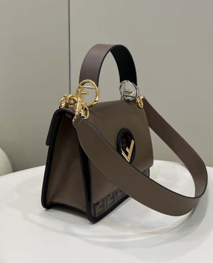 FI Kan I F Medium Brown Bag For Woman 18cm/7in 8BT284A651F13VK
