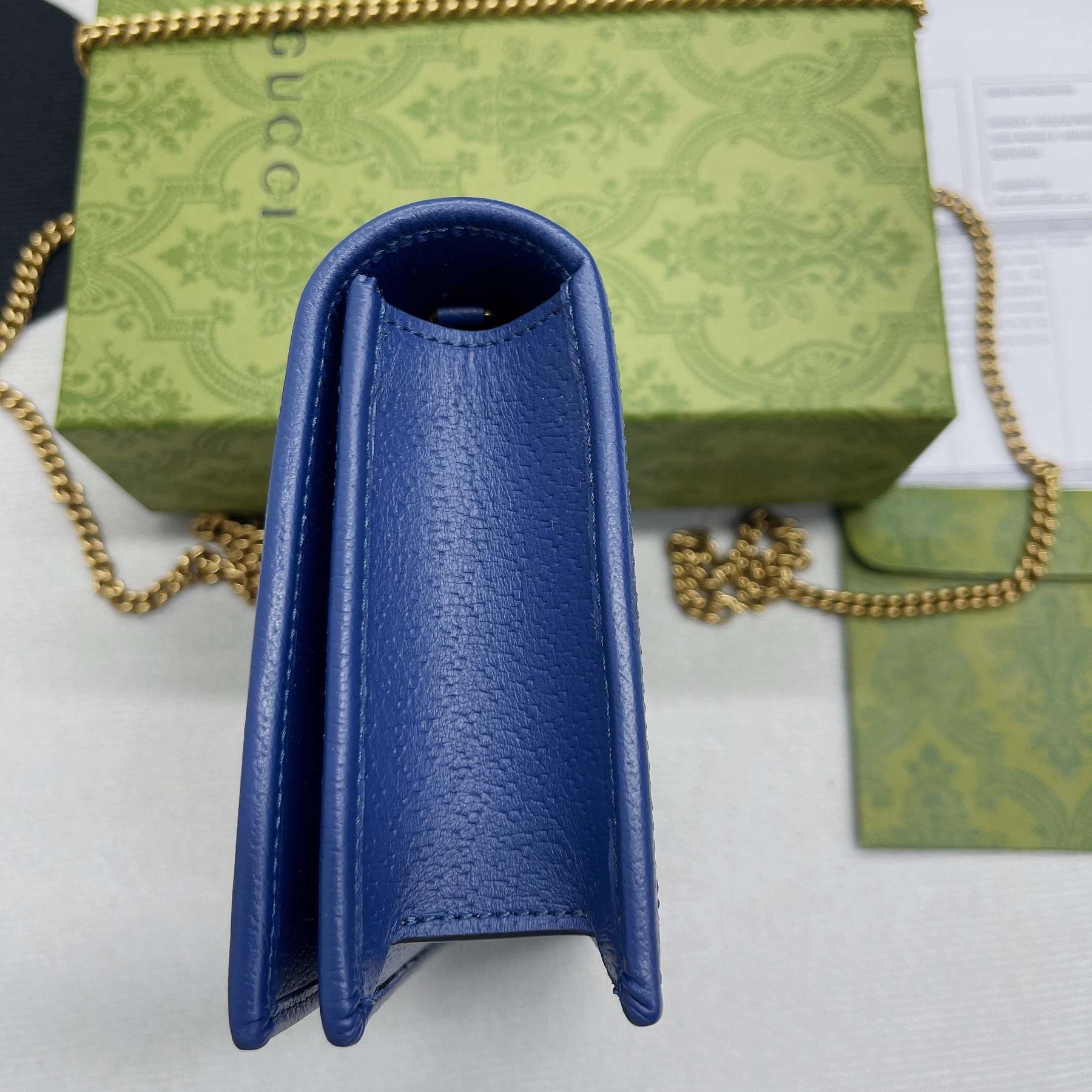 gg Diana Mini Bag With Bamboo Blue For Women, Women’s Bags 7.5in/19cm gg