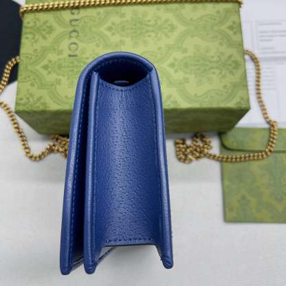 gg Diana Mini Bag With Bamboo Blue For Women, Women’s Bags 7.5in/19cm gg