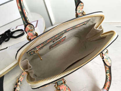 gg Horsebit 1955 Small Top Handle Bag Printing Liberty For Women 10in/25cm gg 620850