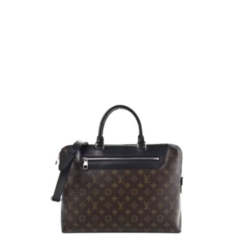 LUV PORTE DOCUMENTS JOUR BRIEFCASE MONOGRAM CANVAS 37CM