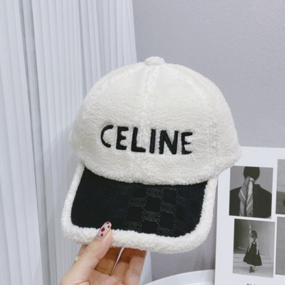 CL AUTUMN AND WINTER HAT BLACK AND WHITE