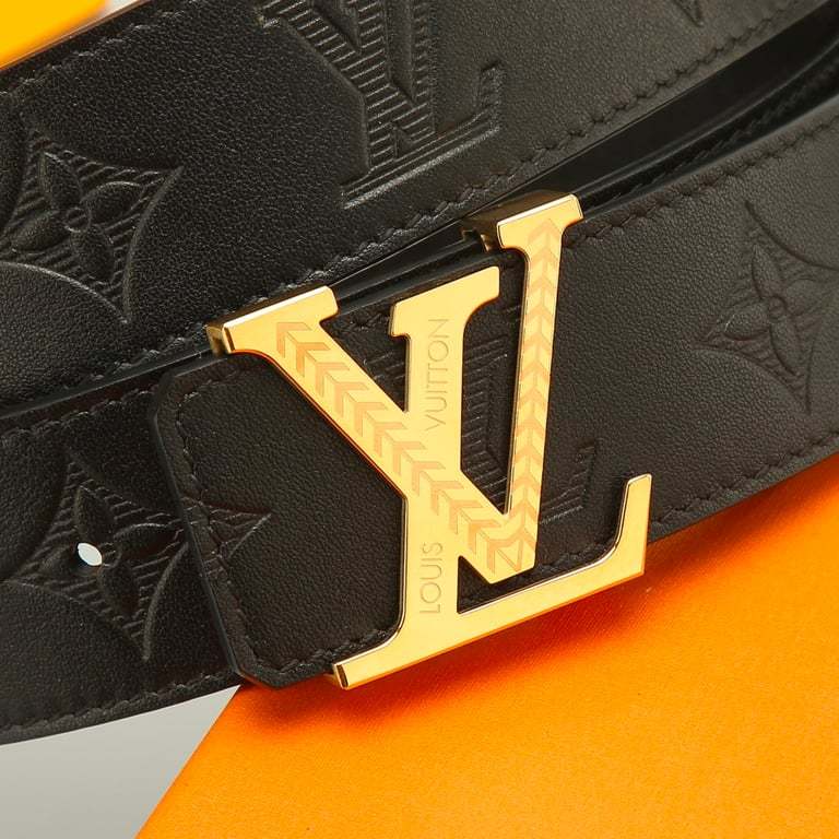 LUV SHADOW 40MM REVERSIBLE BELT GOLD BUCKLE