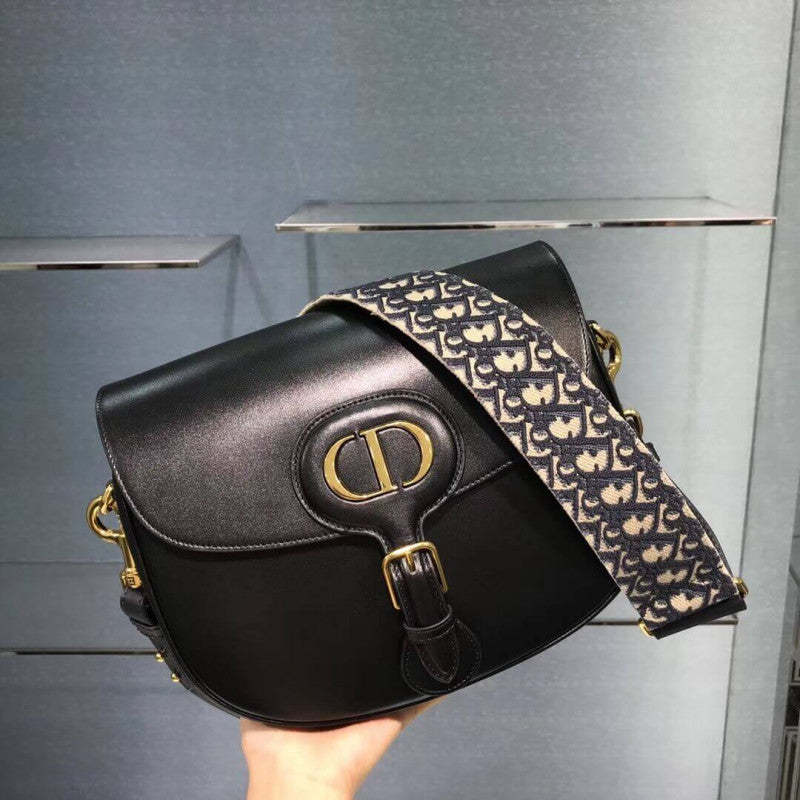 Large Bobby Bag in Box Calfskin M9320