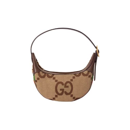GG OPHIDIA JUMBO GG MINI BAG CAMEL 20CM 658551 UKMDG 2570