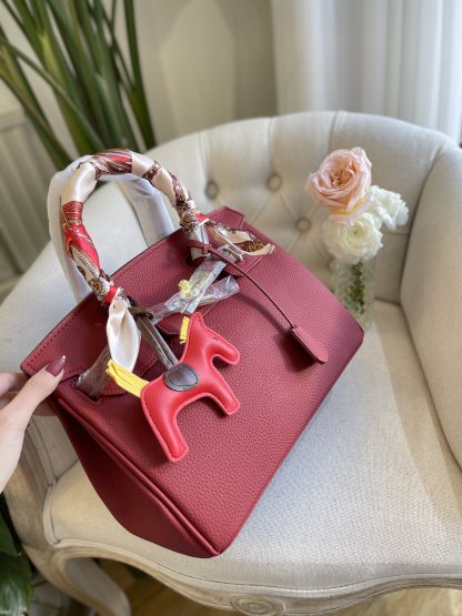 HM BIRKIN 35 TOGO LEATHER GOLD HARDWARE CRIMSON 35CM