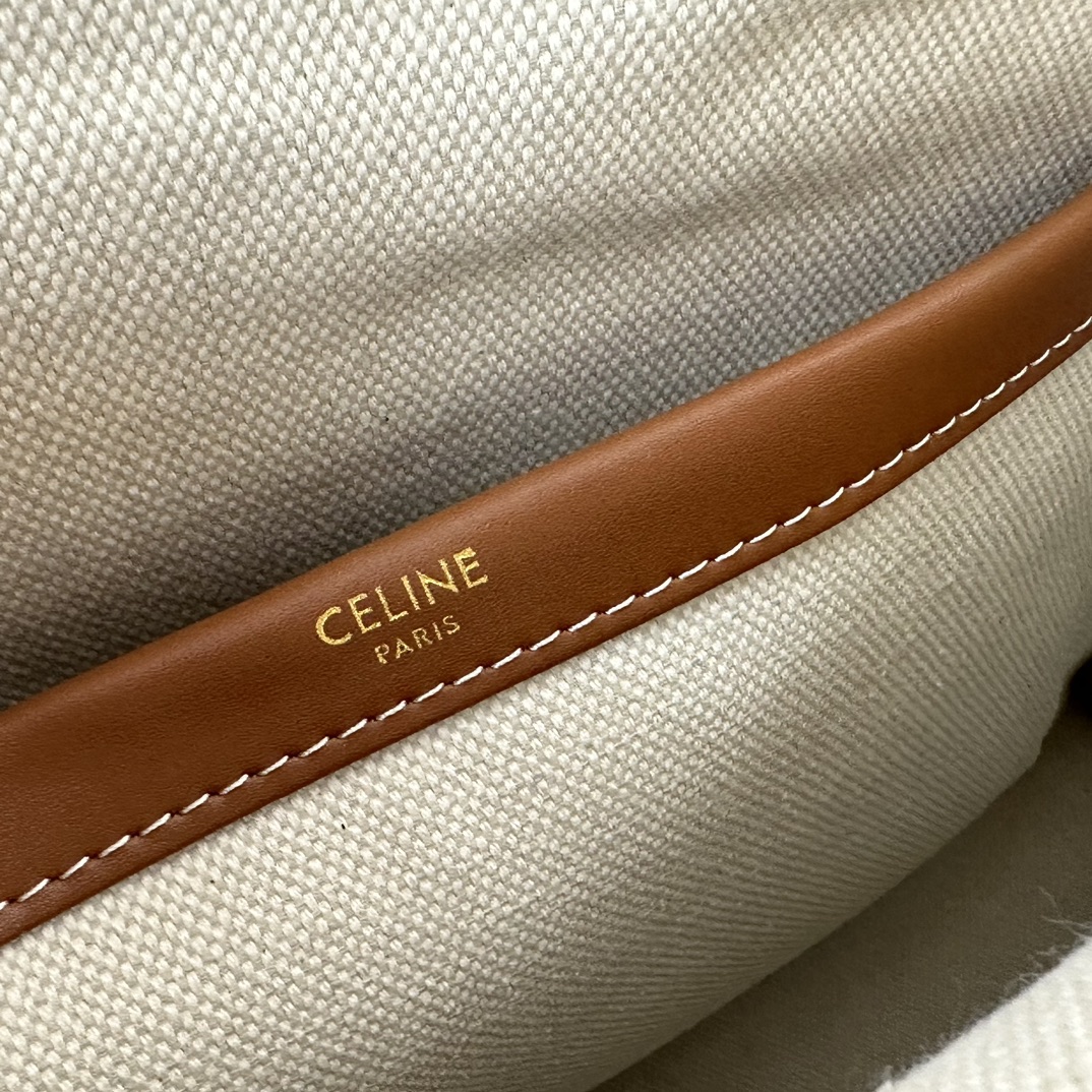 CE LARGE CABAS THAIS IN TEXTILE WITH JACQUARD IN WHITE 41CM