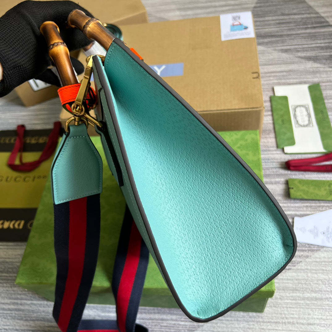 gg Diana Small Tote Bag Light Blue For Women, Women&#8217;s Bags 11in/27cm gg
