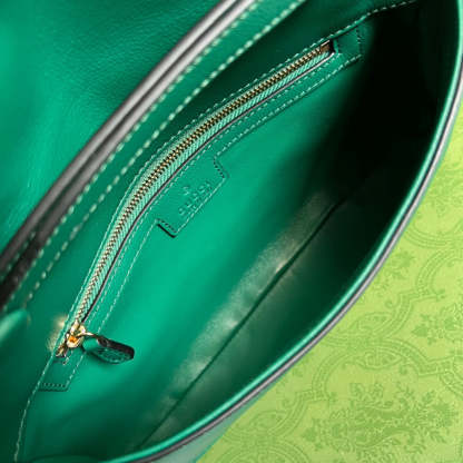 gg Blondie Shoulder Bag Green For Women, Women&#8217;s Bags 11in/28cm gg‎