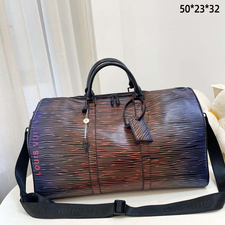 LUV KEEPALL BANDOULIERE 50 GRADIENT ELECTRIC SUN 32CM M23174