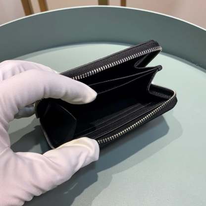 LOUIS VUITTON ZIPPY COIN PURSE DAMIER GRAPHITE WALLET 11CM N63070