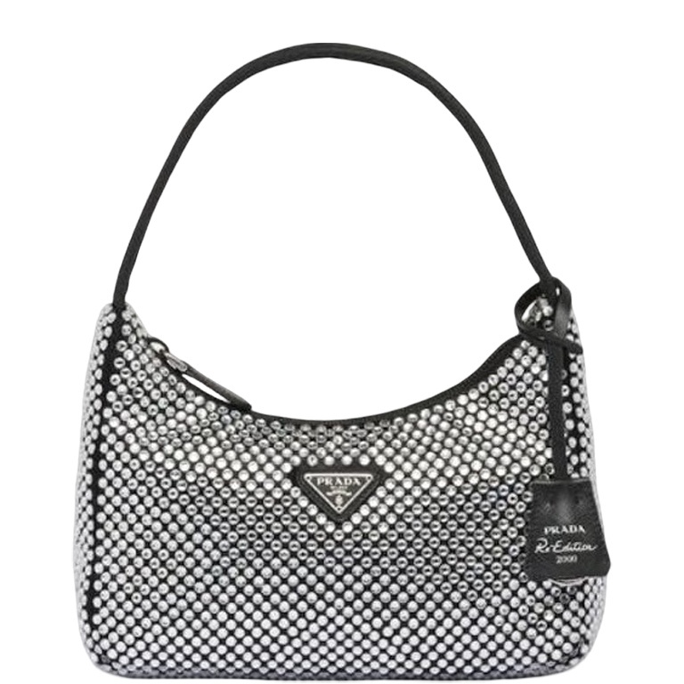 PR SATIN CRYSTAL MINI RE-EDITION 2000 WITH CRYSTALS 1BC5152AWLF0T7OVOOO