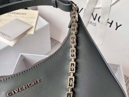 gv Small Moon Cut Out Bag Pickle For Women, Handbags, Shoulder Bags 9.8in/25cm GVC