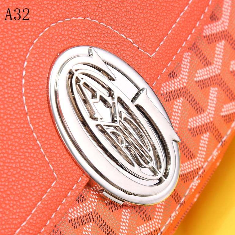 GY SEAL CLASP THE 233 BAG ORANGE 25CM