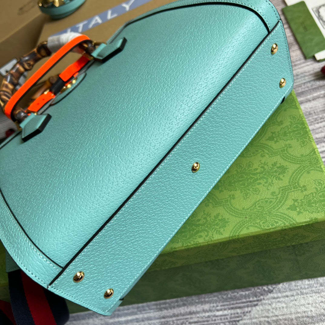 gg Diana Small Tote Bag Light Blue For Women, Women’s Bags 11in/27cm gg