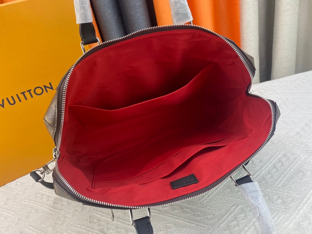 LUV PORTE DOCUMENTS JOUR BRIEFCASE MONOGRAM CANVAS 37CM