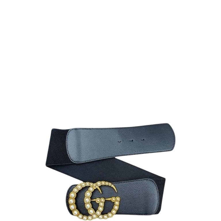 GG BELT WITH PEARL DOUBLE G
