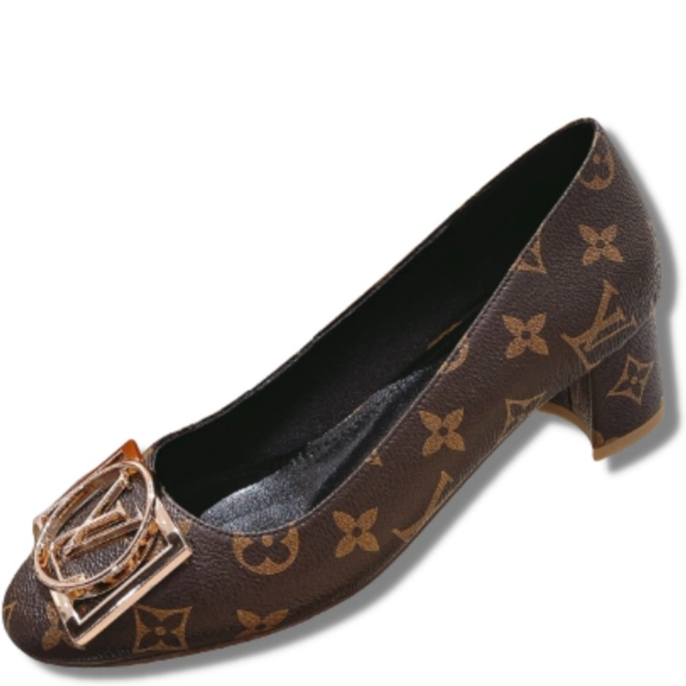 LUV PUMP BROWN MADELEINE