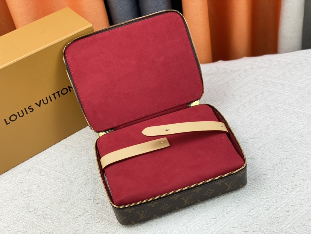 LV NICE JEWELRY CASE MONOGRAM 24CM M43449