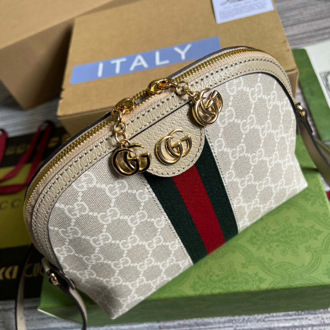 gg Ophidia Small gg Shoulder Bag Beige For Women, Women&#8217;s Bags 9.2in/24cm gg ‎499621 UULAG 9682