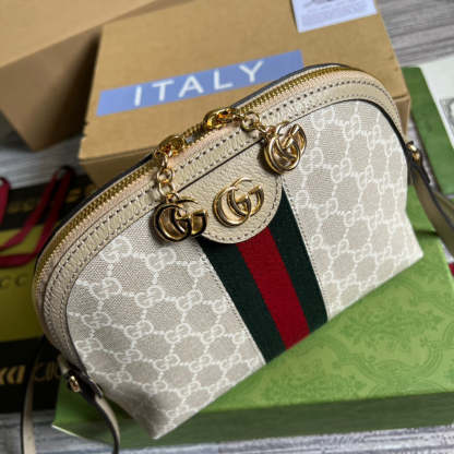 gg Ophidia Small gg Shoulder Bag Beige For Women, Women&#8217;s Bags 9.2in/24cm gg ‎499621 UULAG 9682