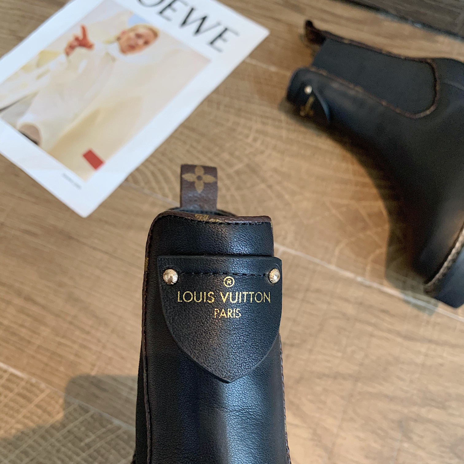 LUV WOMEN’S LV BEAUBOURG ANKLE BOOT BLACK