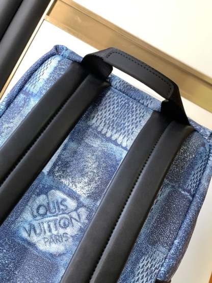 LUV 15.7IN/40CM PM DISCOVERY BACKPACK DAMIER BLUE