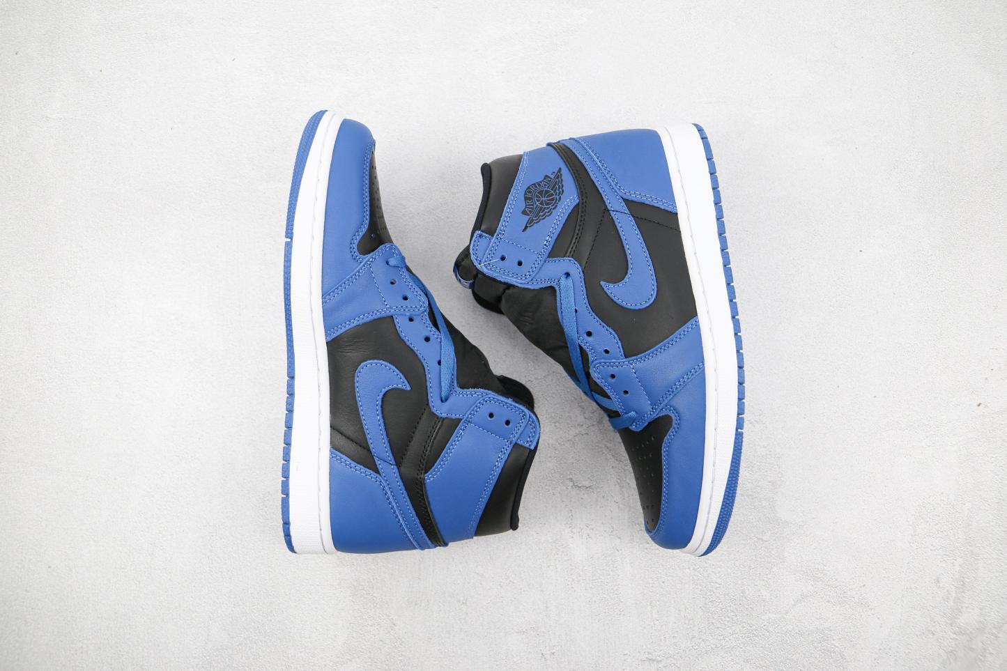 Designer Blue Black Jordan 1 High Q
