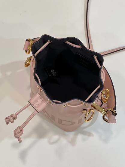 FI Mon Tresor Pale Pink For Women, Women&#8217;s Handbags, Shoulder And Crossbody Bags 7.1in/18cm FF 8BS010AC9LF14N1