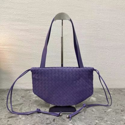 BV Shoulder Bag Violet, For Women, Women’s Bags 10.2in/26cm