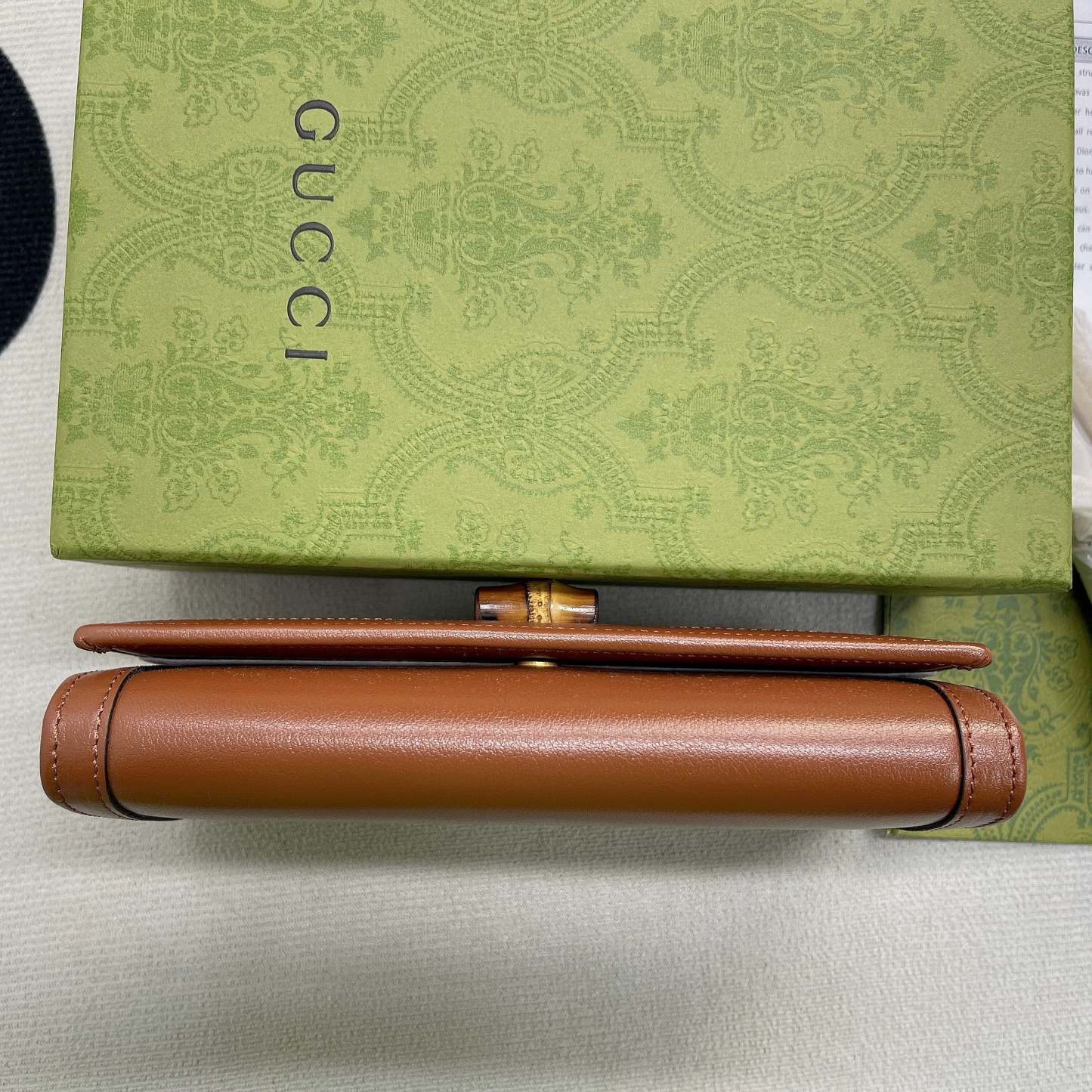 gg Diana Chain Wallet With Bamboo Red For Women, Women’s Bags 7.4in/19cm gg