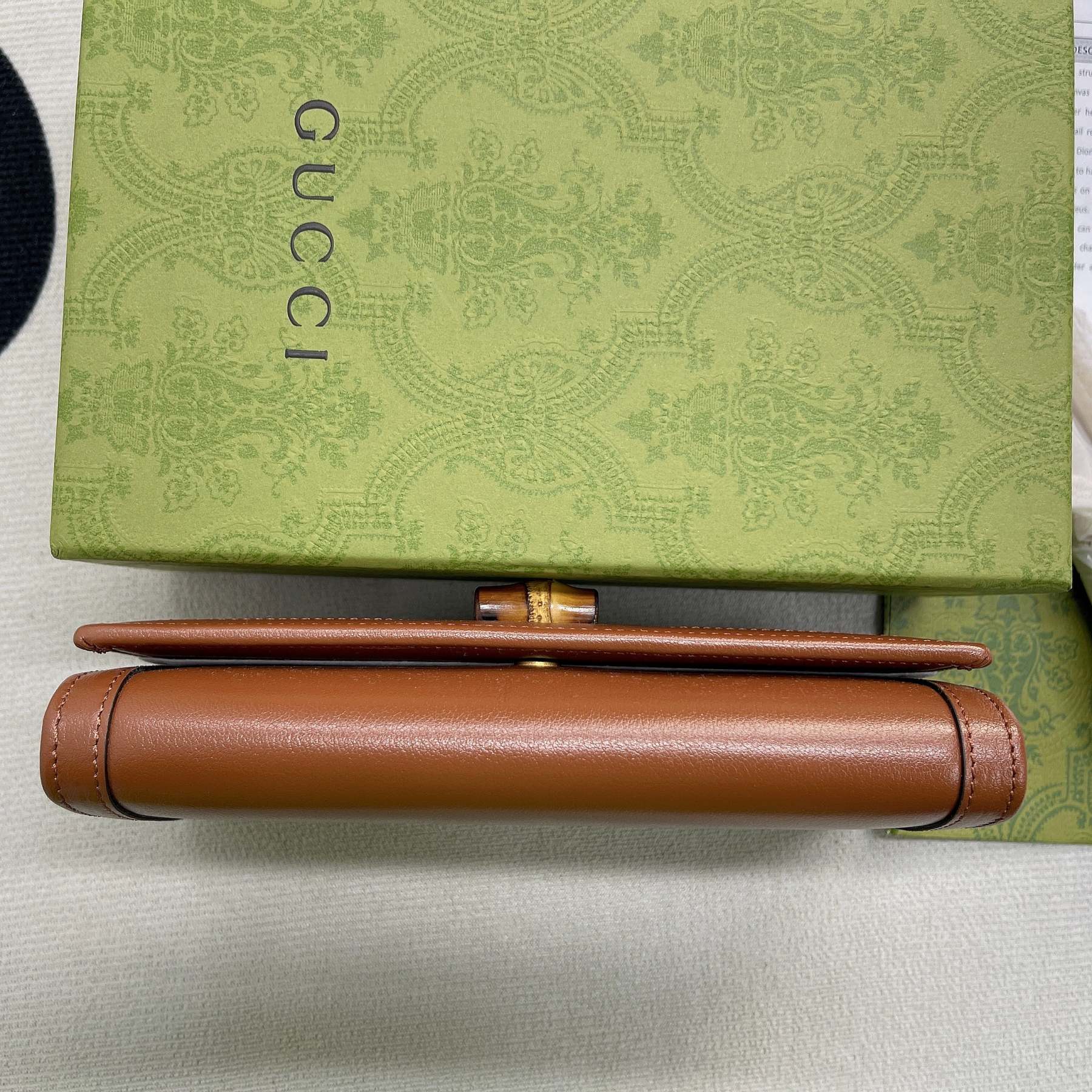 gg Diana Chain Wallet With Bamboo Red For Women, Women’s Bags 7.4in/19cm gg