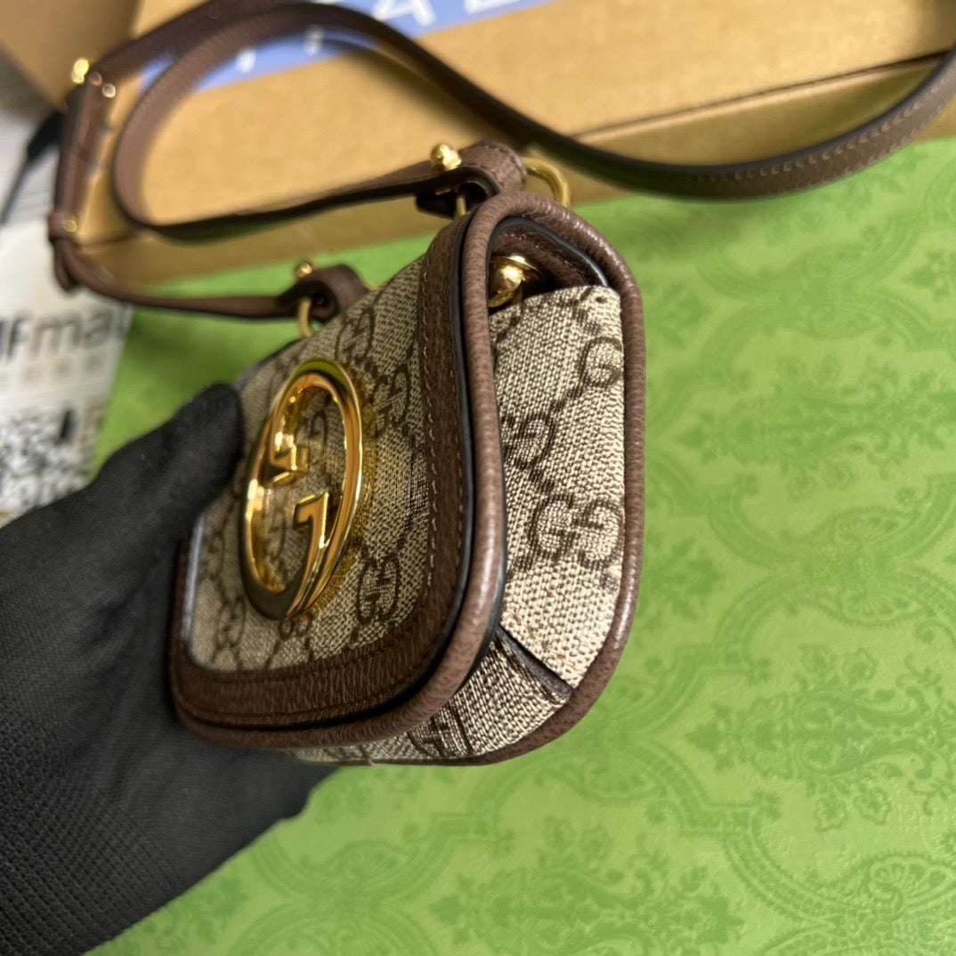 gg Blondie Card Case Wallet Beige For Women, Women’s Bags 4.5in/12cm gg‎ ‎698635 K9GSG 8358