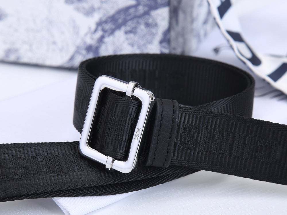 DIR MINI SADDLE BAG OBLIQUE JACQUARD BLACK