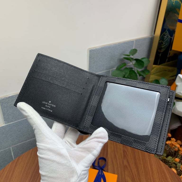 LOUIS VUITTON DAMIER GRAPHITE COATED CANVAS 11CM N60053