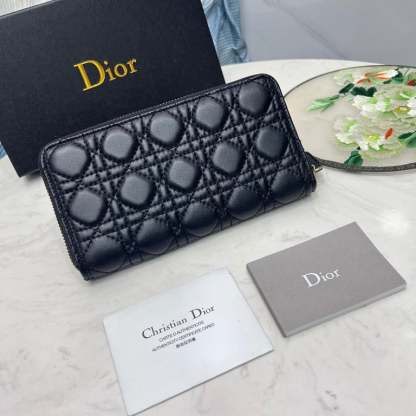 dir CARO VOYAGEUR WALLET BLACK 19CM S5038UWHC_M900