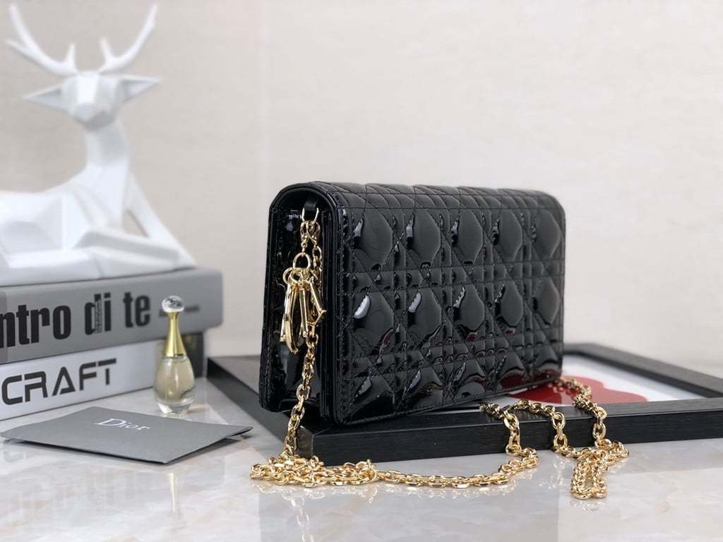 dir LADY POUCH CHERRY BLACK S0204OVRB_M900