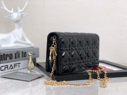 dir LADY POUCH CHERRY BLACK S0204OVRB_M900