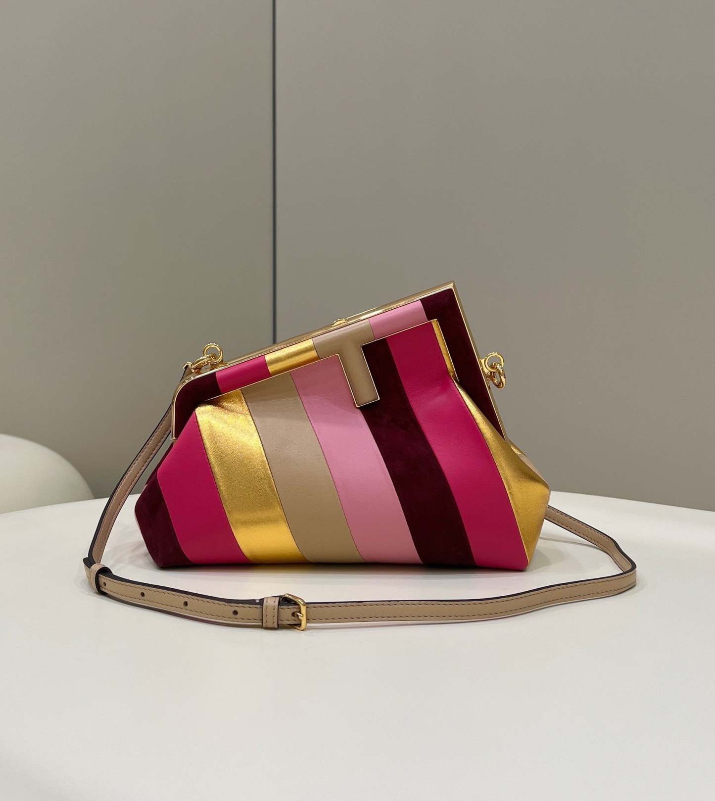 FI First Small Multicolour Bag For Woman 26cm/10in 8BP129AJS8F0MWU