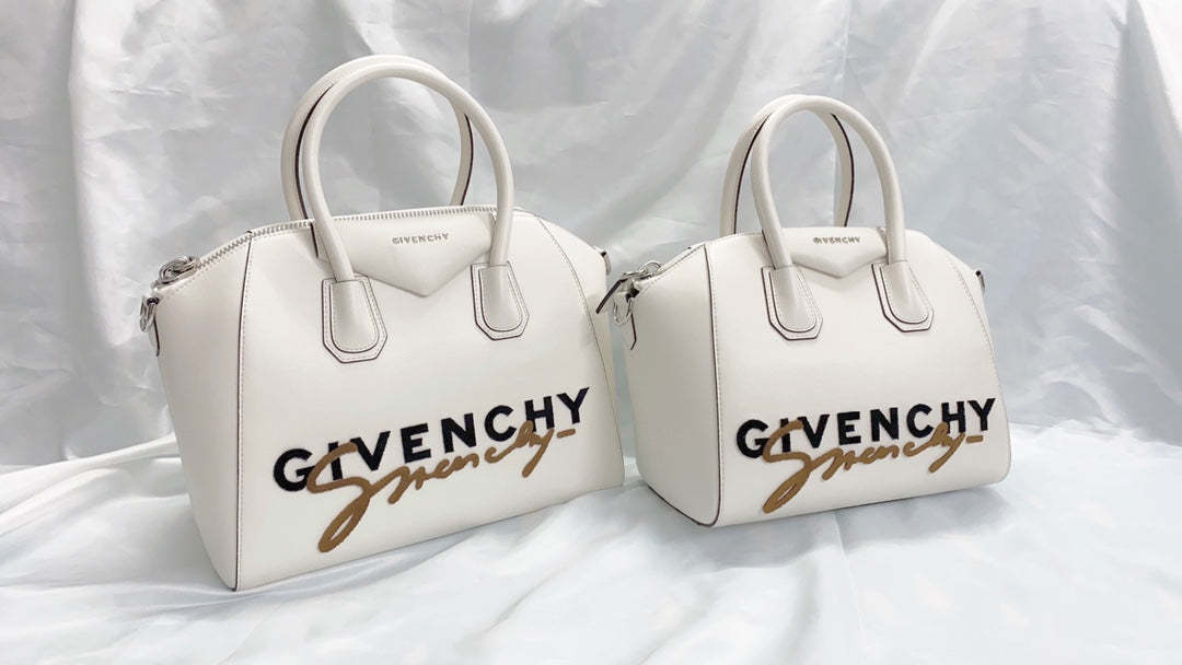 gv Antigona Bag White For Women, Handbags, Shoulder Bags 13in/33cm GVC 
