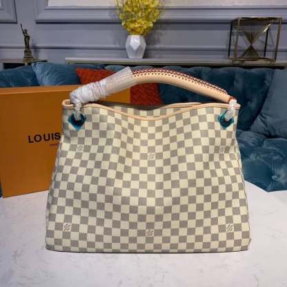 LUV 41CM DAMIER AZUR ARTSY MM