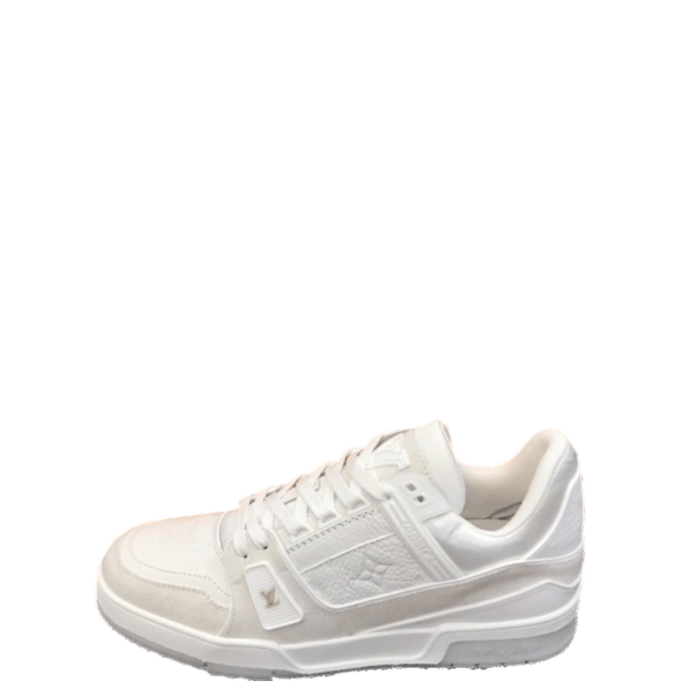 LUV TRAINER SNEAKER MONOGRAM PATENT CANVAS WHITE VIRGIL ABLOH