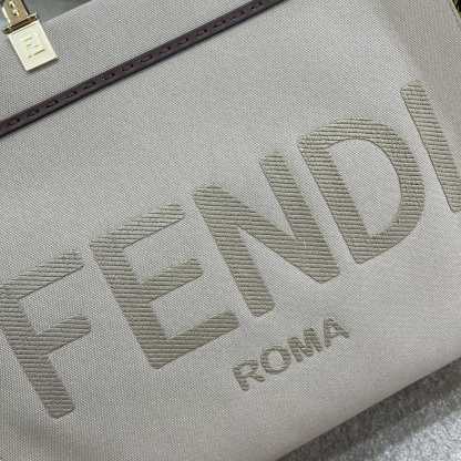 FI Tote Bag Grey For Women, Wonmen’s Bags 13.8in/35cm FF 8BH386ABVLF1BZC