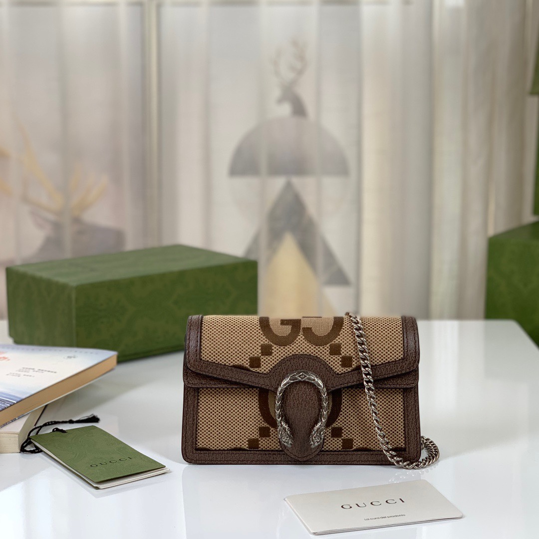 GG DIONYSUS JUMBO GG CHAIN WALLET 401231 UKMBN 2572