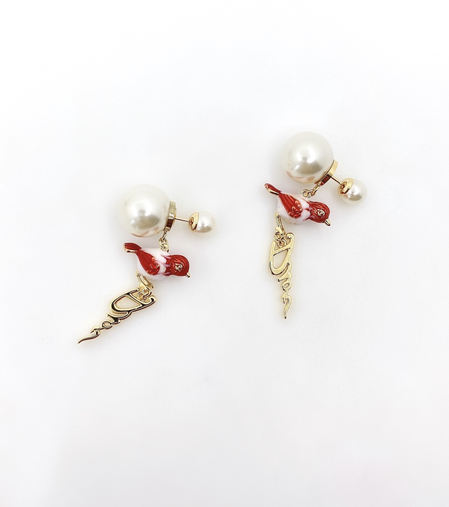 DOR TRIBALES RED EARRINGS
