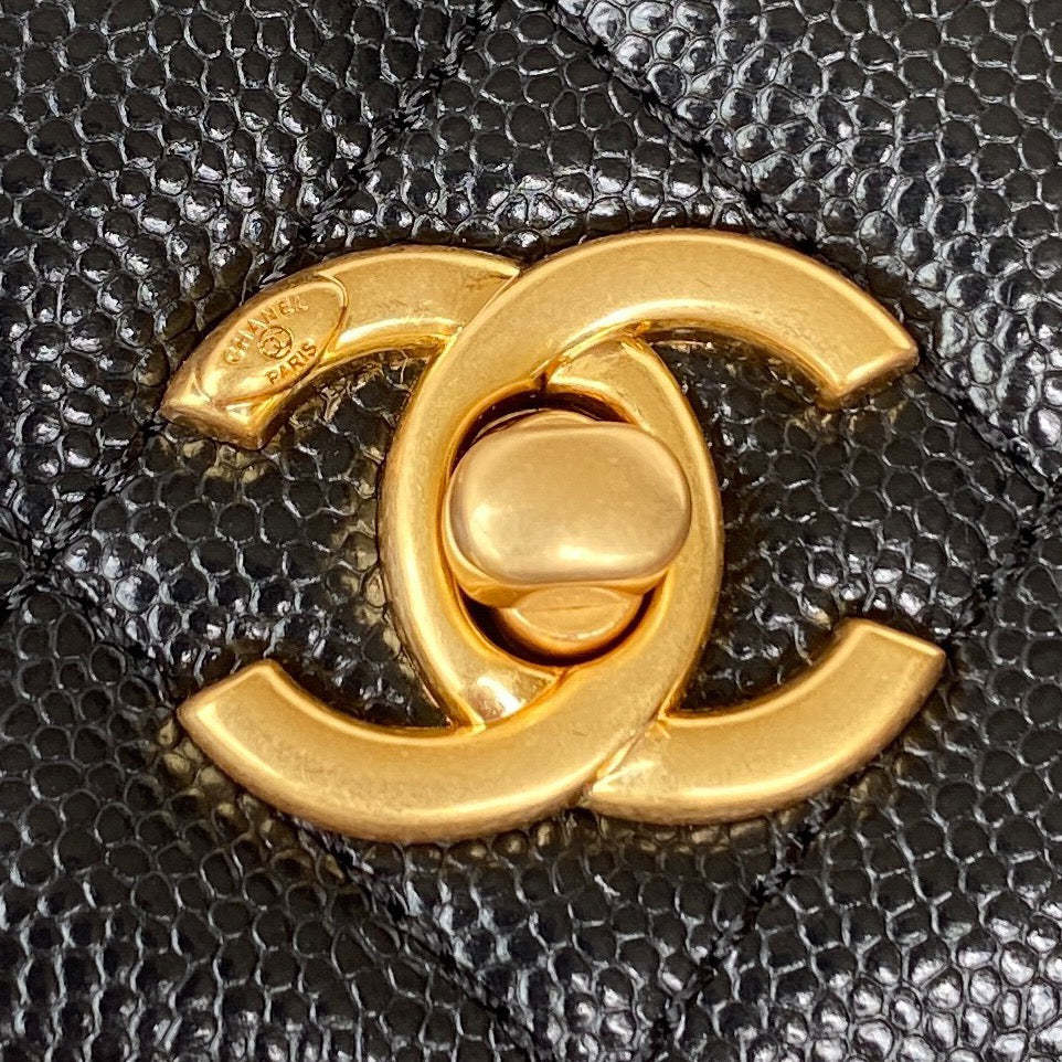 Chanel Clutch With Chain Gold Hardware Black For Women, Women’s Handbags, Shoulder Bags 7.1in/18cm AP2860
