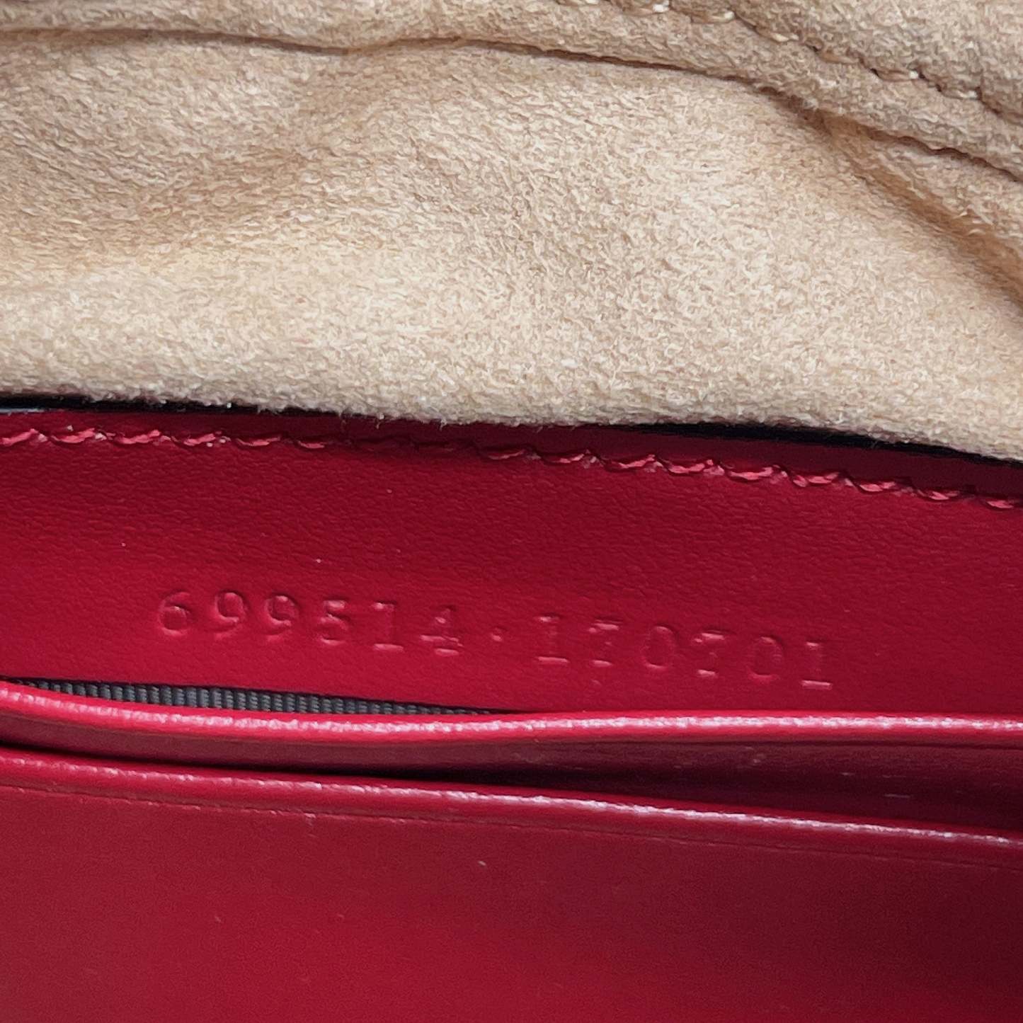 gg Marmont Half Moon Shaped Mini Bag Red For Women, Women&#8217;s Bags 8.5in/22cm gg